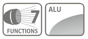 Caracteristici furtun 7 functii aluminiu