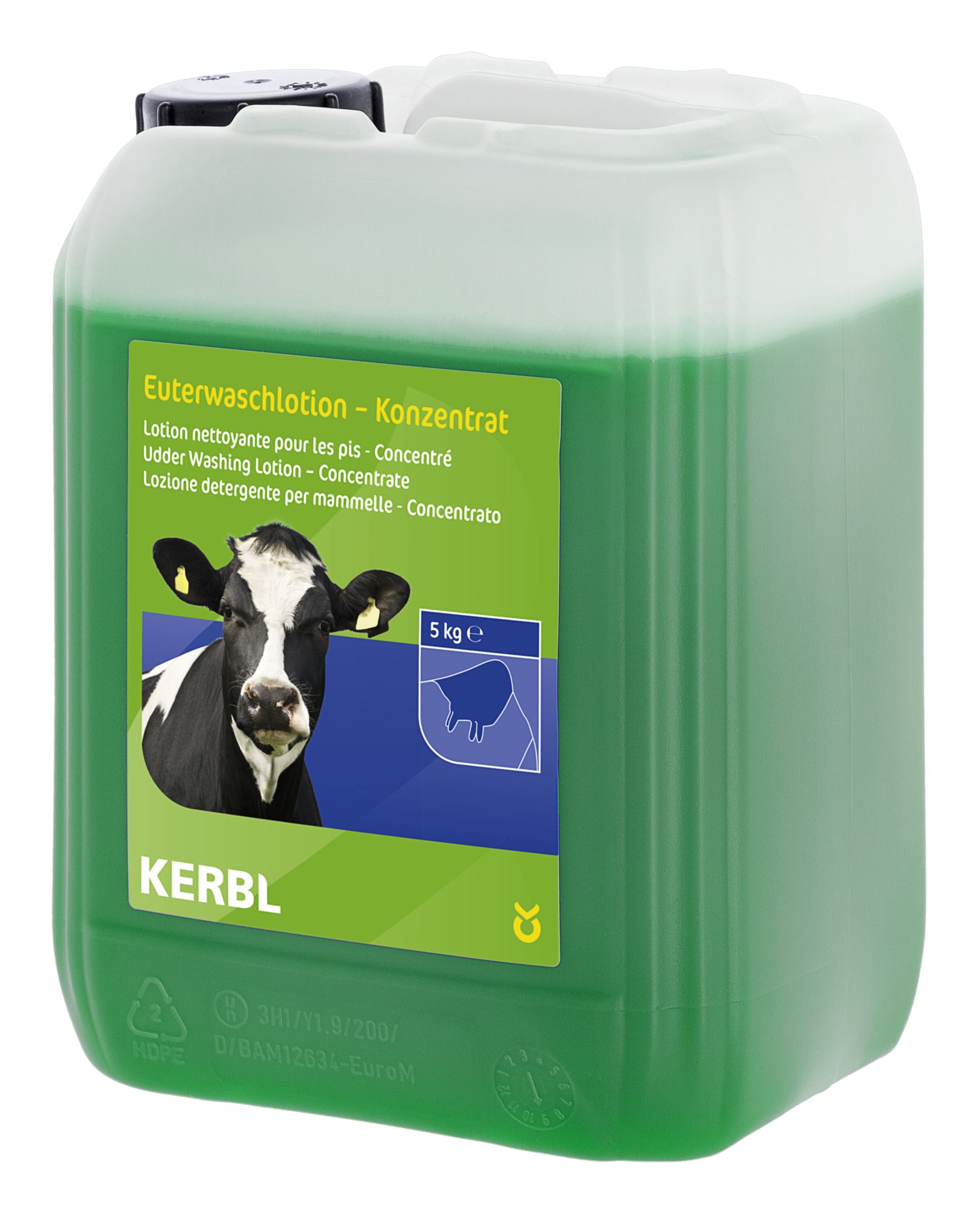 Lotiune Kerbl pentru spalat ugerul - concentrat (5 litri)